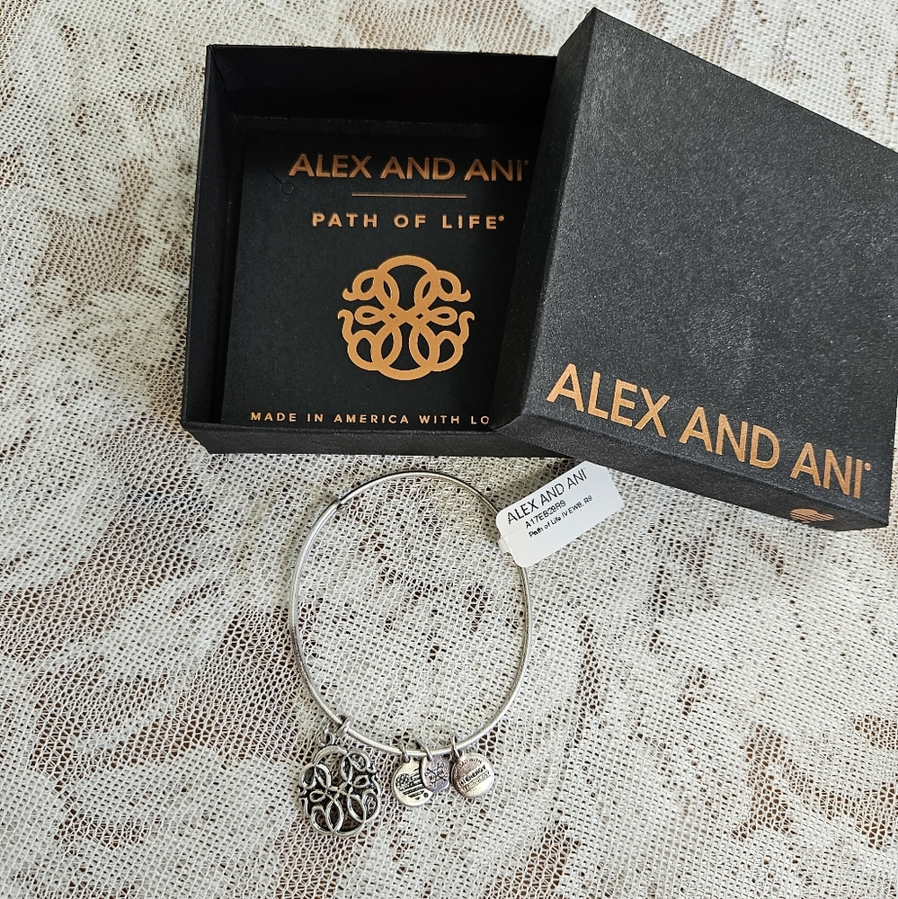 Brand New Alen And Ani Path of Life Charm Bracelet
